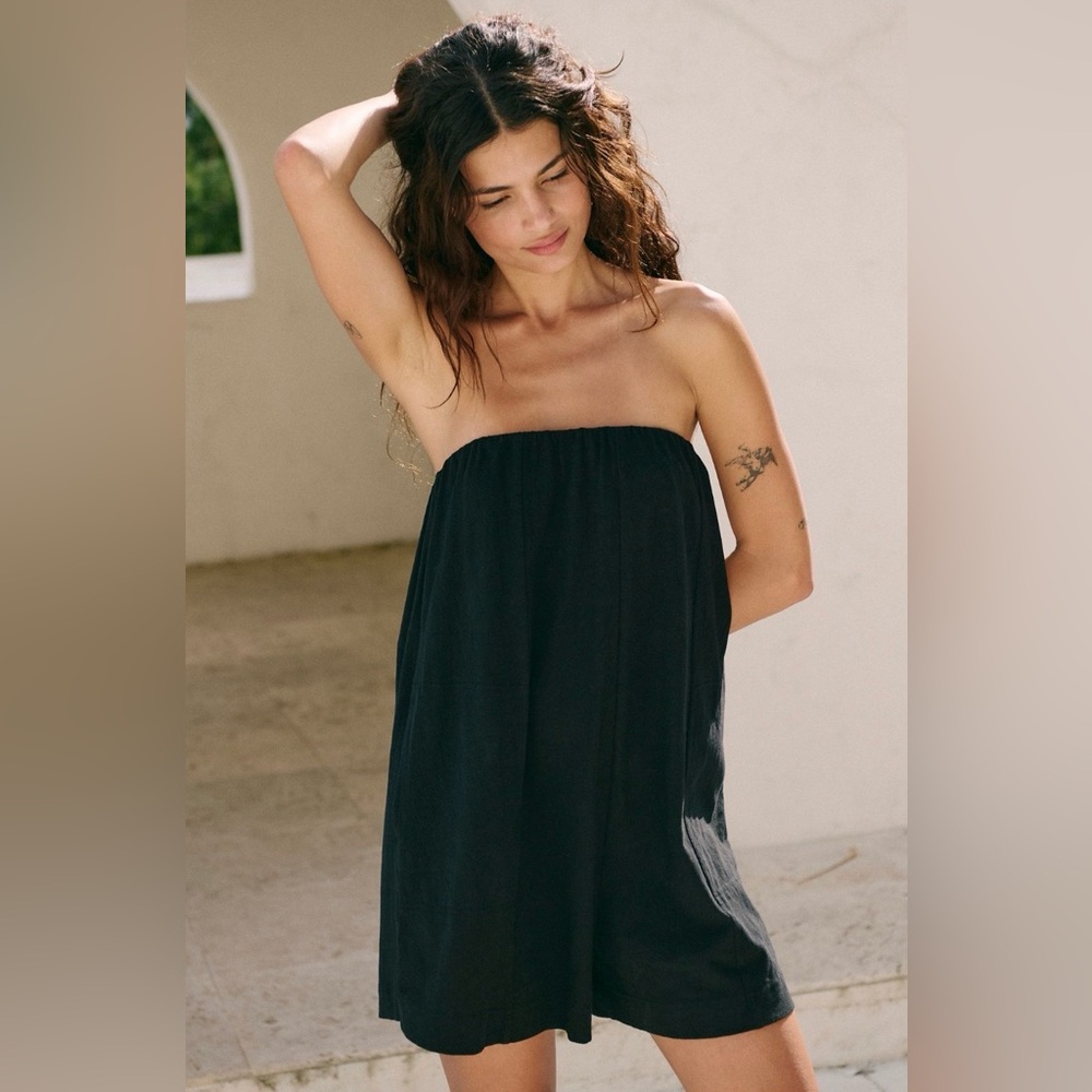 🆕 NWT Free People Adalee Romper •Black • XS
